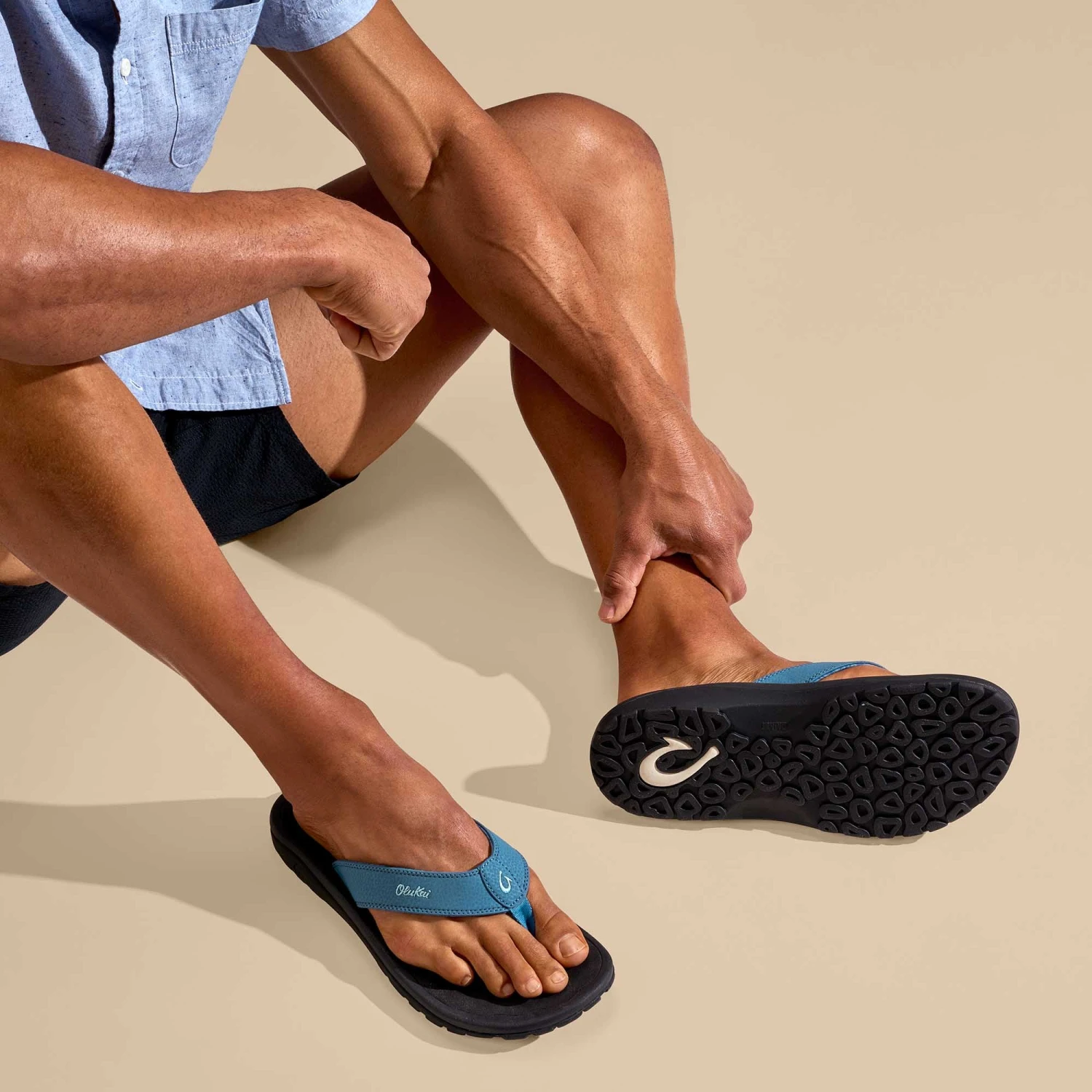 OluKai 'Ohana – Vintage Blue / Black - Image 4