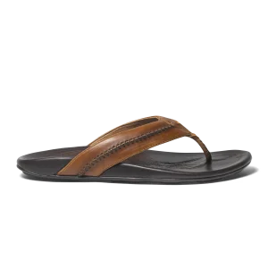 OluKai Mea Ola – Tan / Dark Java