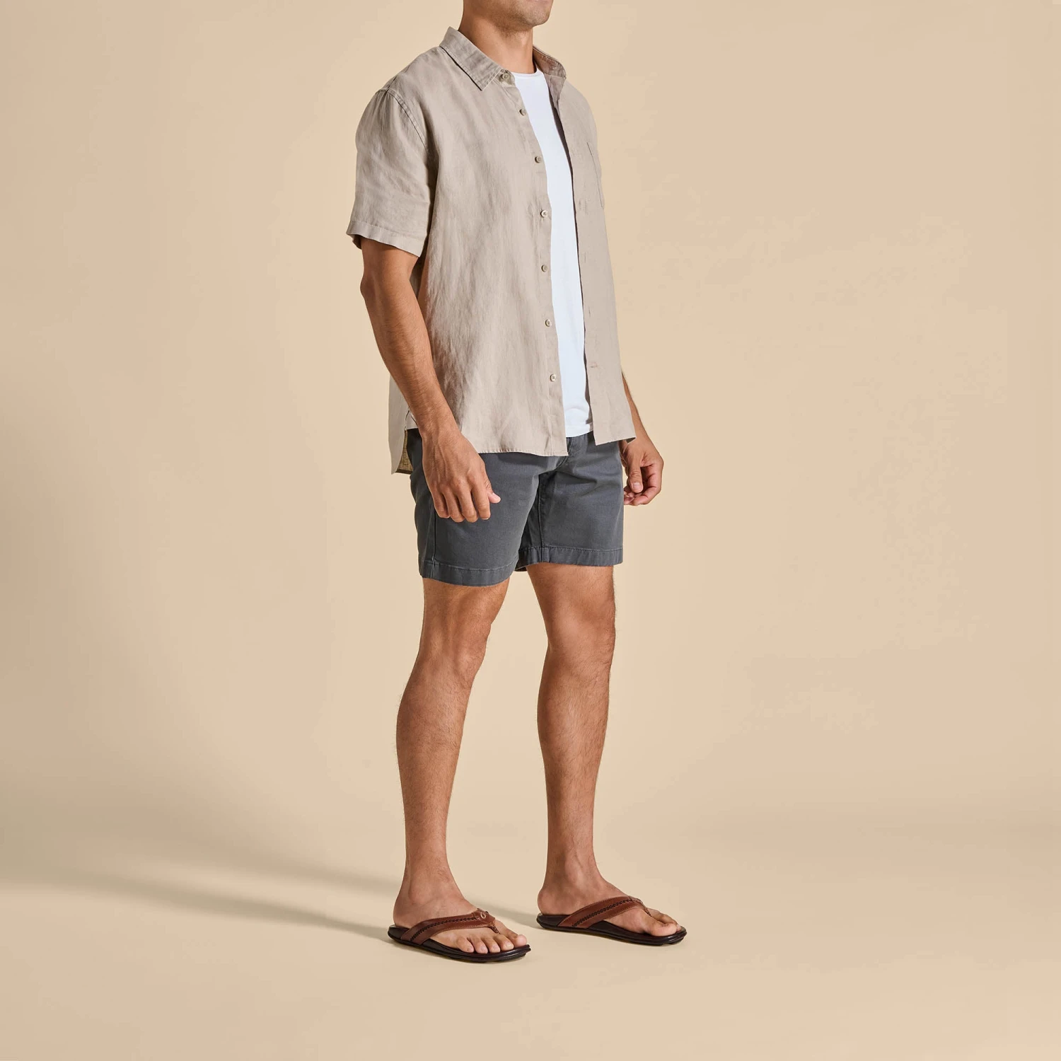 OluKai Mea Ola – Tan / Dark Java - Image 7