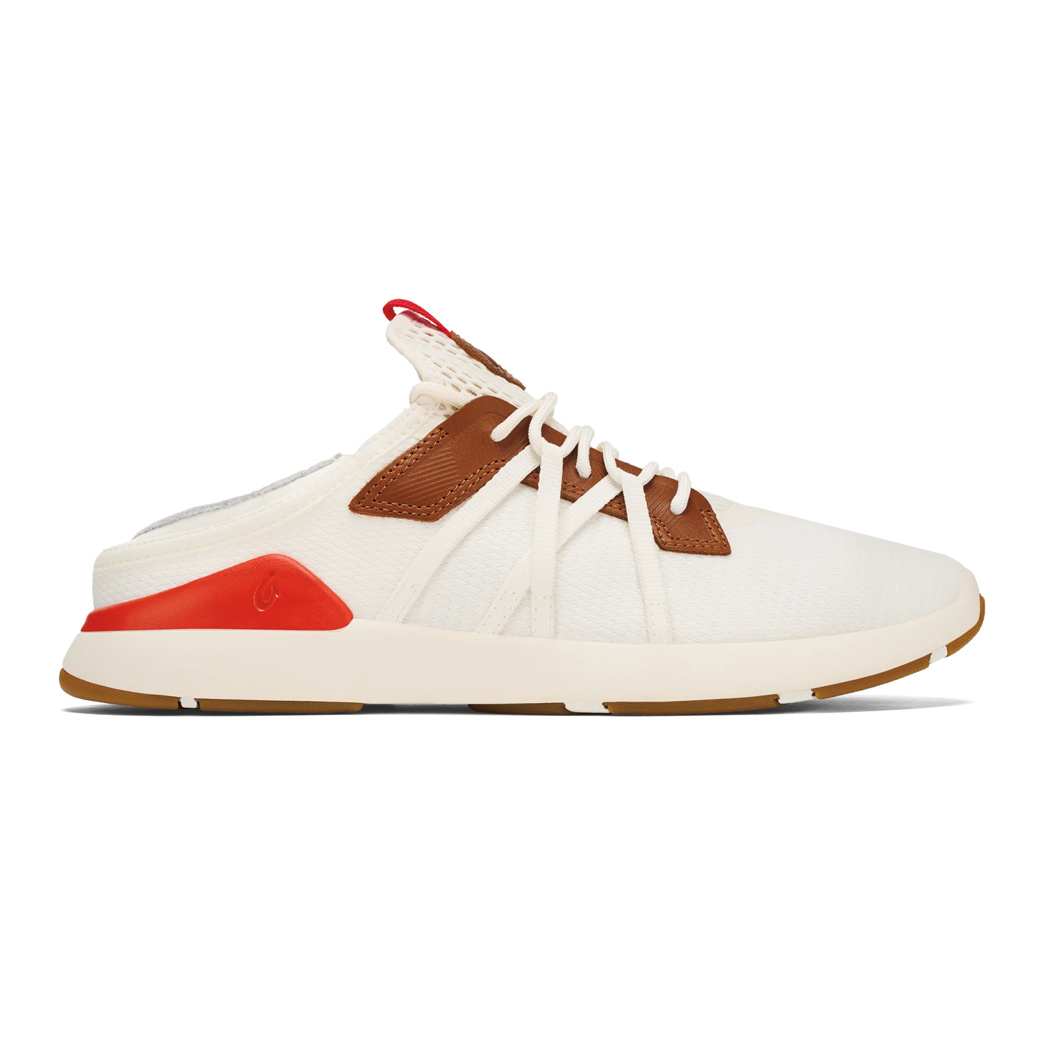 OluKai Mio Lī- Bright White / Red Lava - Image 4