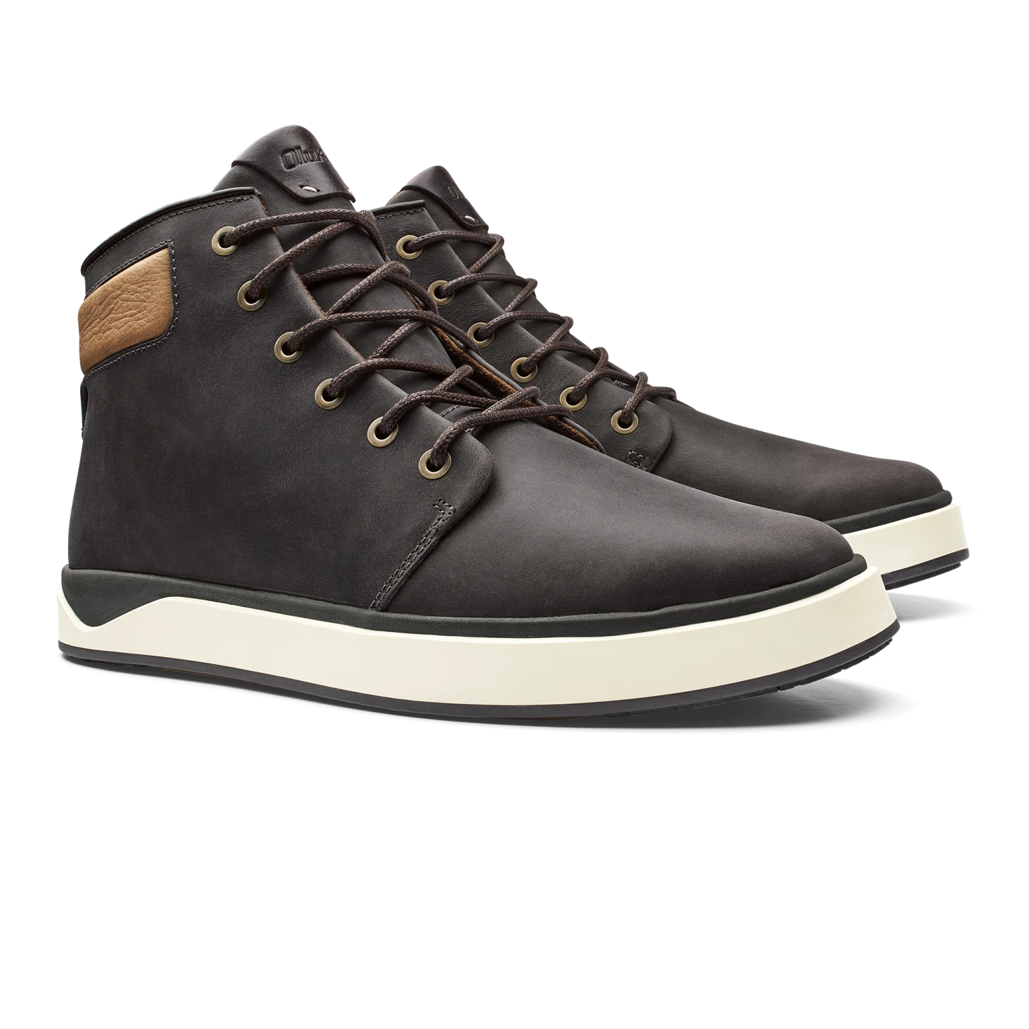 OluKai Kekaha – Pavement / Off White - Image 3