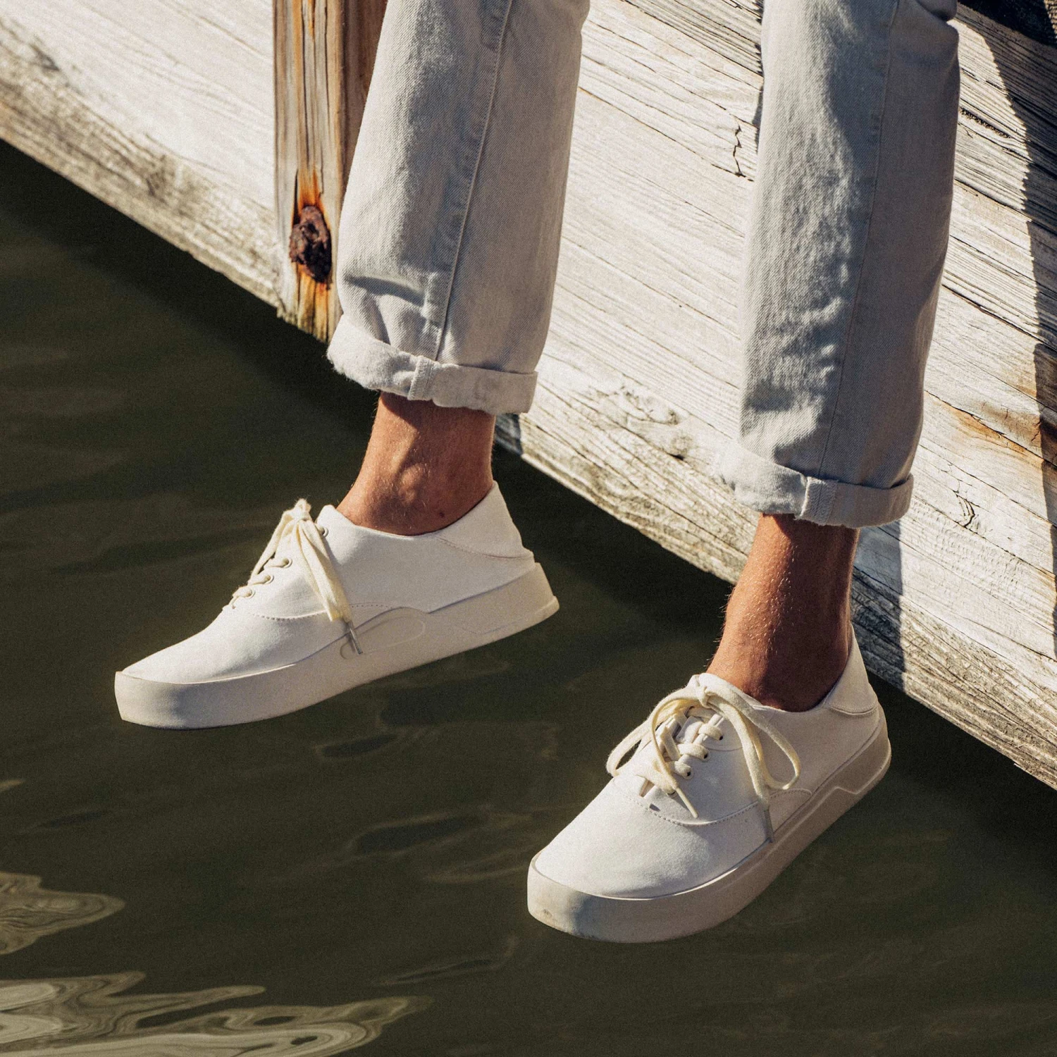 OluKai Tradewind – Off White / Off White - Image 2