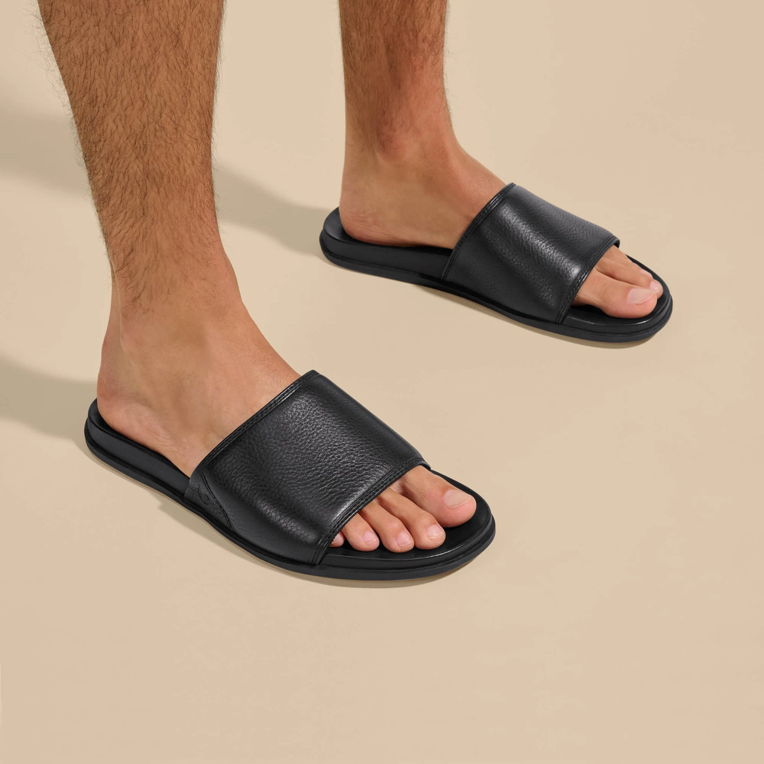 OluKai 'Ōlali Slide – Black / Black - Image 2