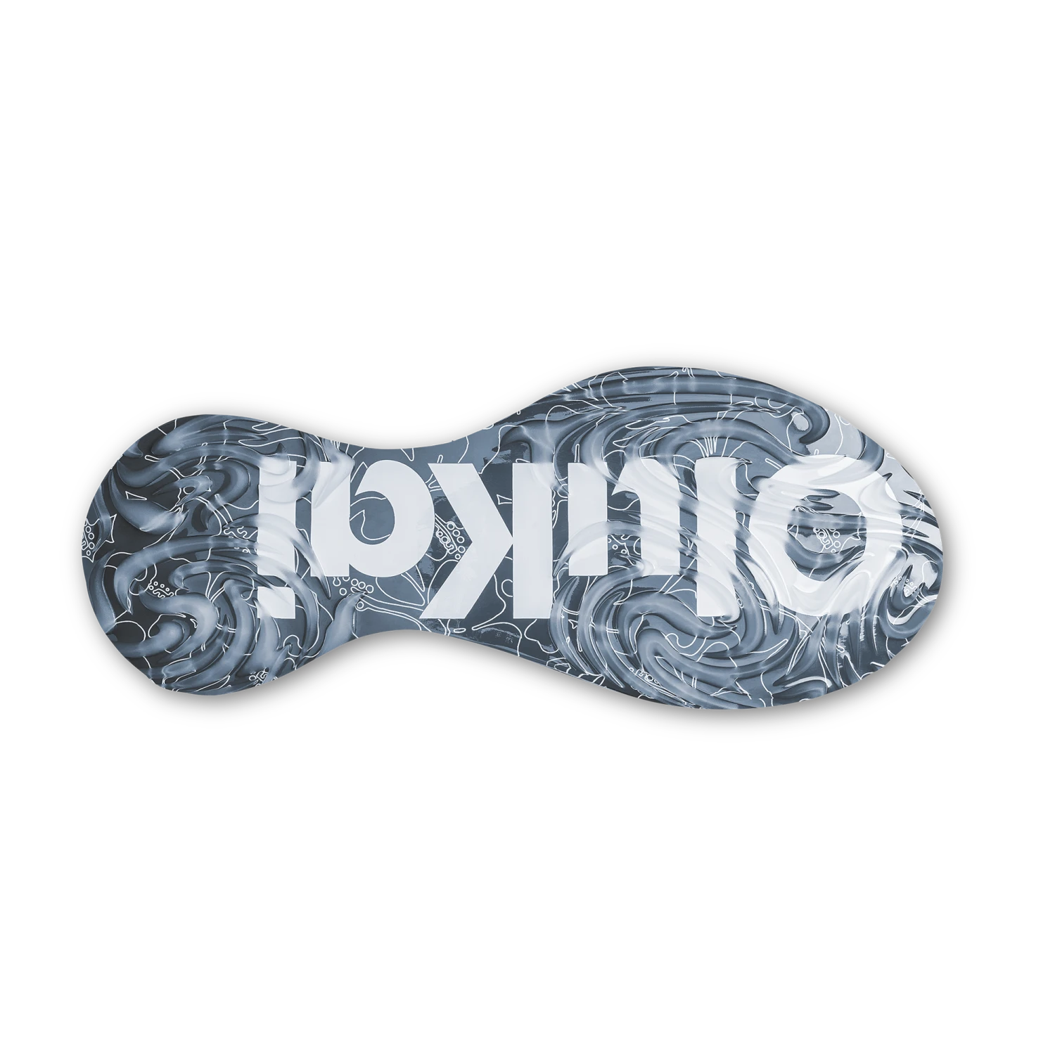 OluKai Mākena – Bright White / Lava Rock - Image 4
