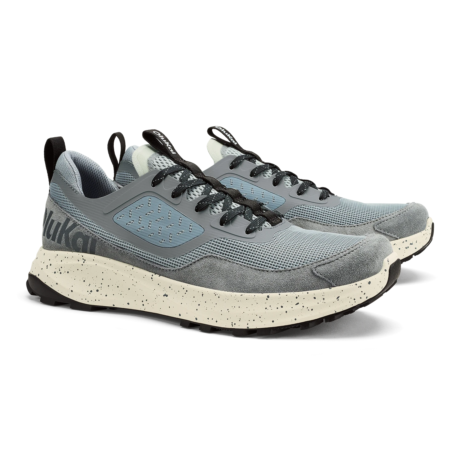 OluKai Makiki-Cloud Grey / Poi - Image 4