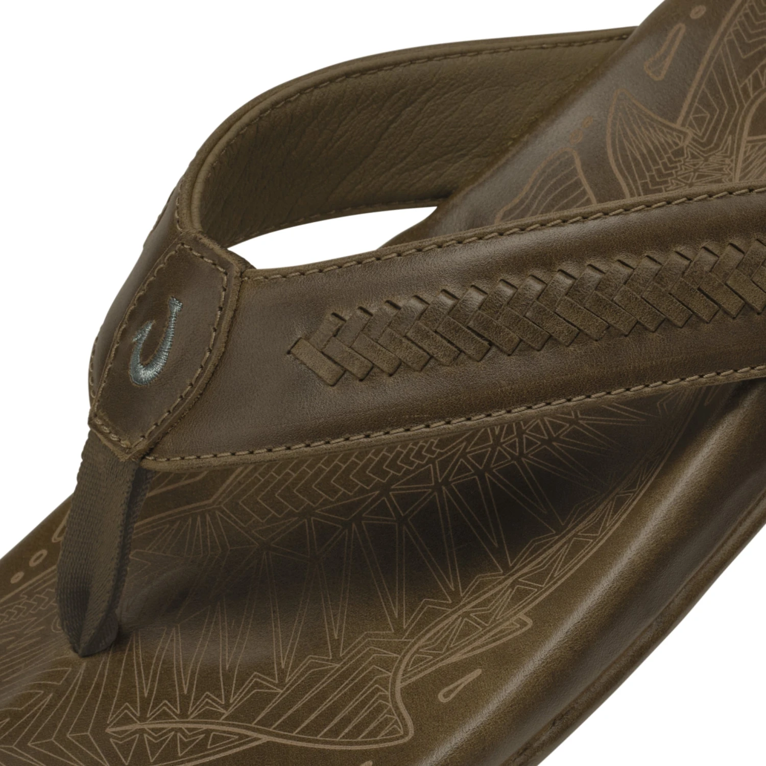 OluKai Mea Ola Mano-Mustang / Tan - Image 3