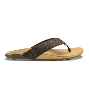 OluKai Tuahine Palm-Dk Java / Golden Sand