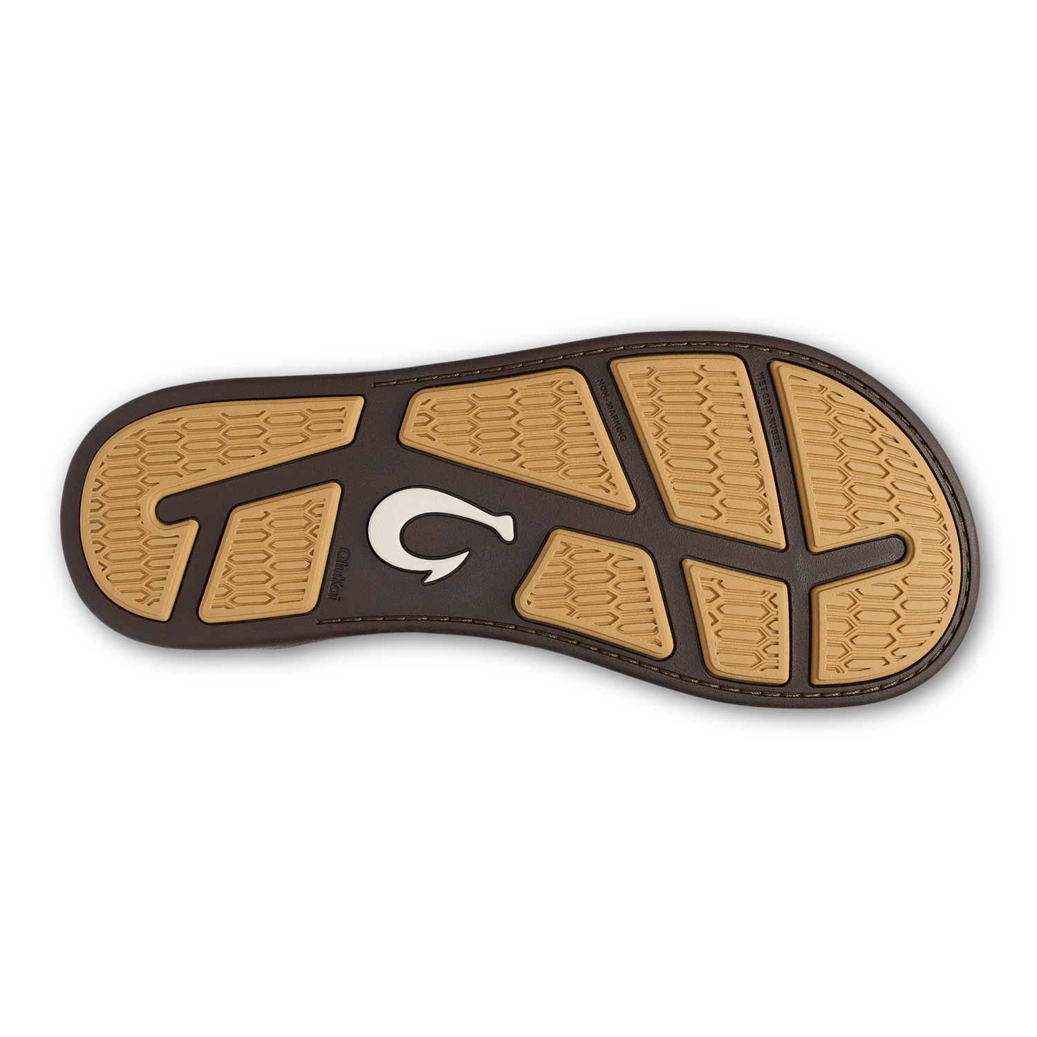 OluKai Tuahine Palm-Dk Java / Golden Sand - Image 10