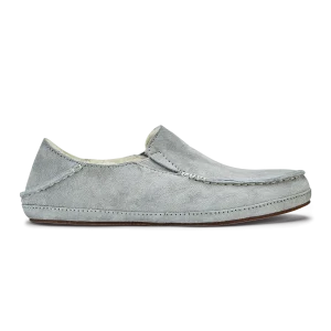 OluKai Nohea Slipper – Pale Grey