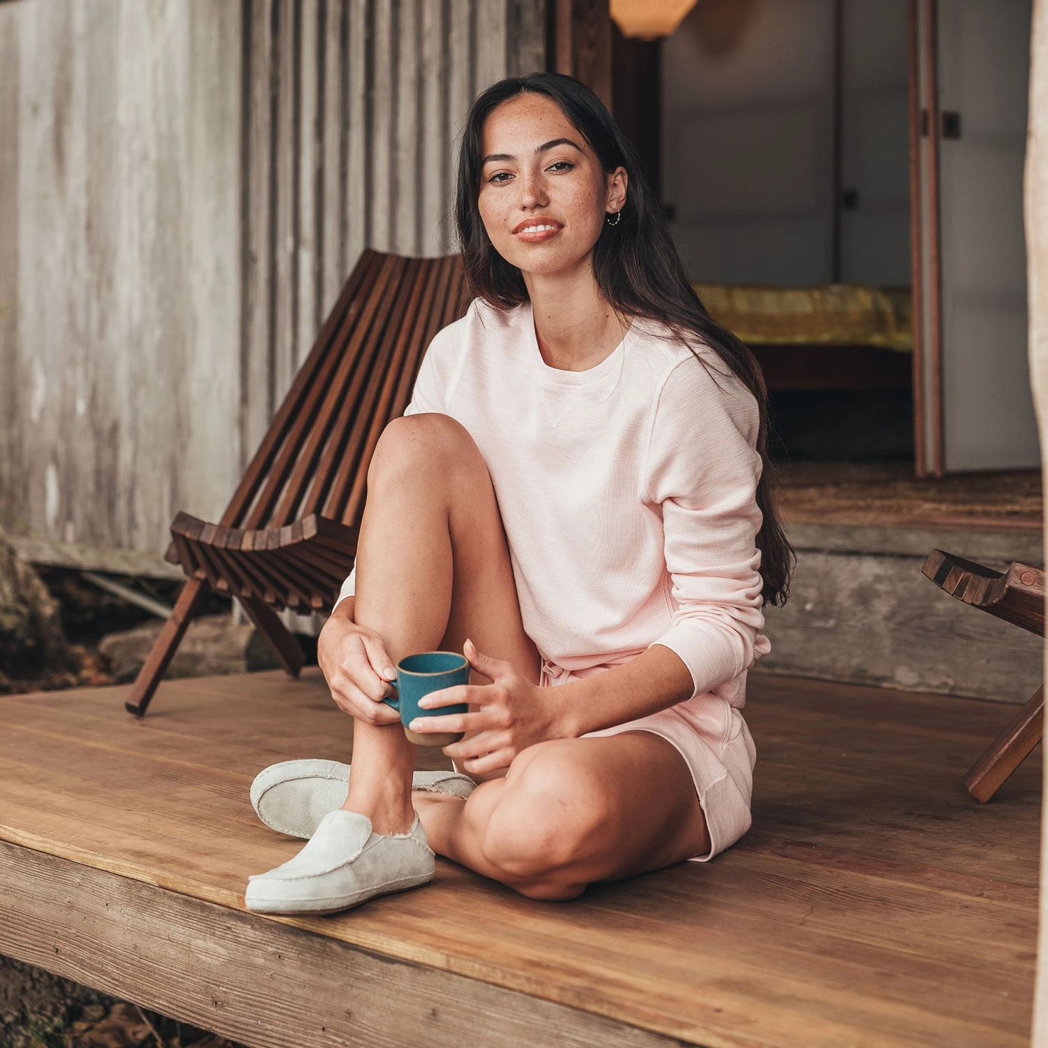 OluKai Nohea Slipper – Pale Grey - Image 5