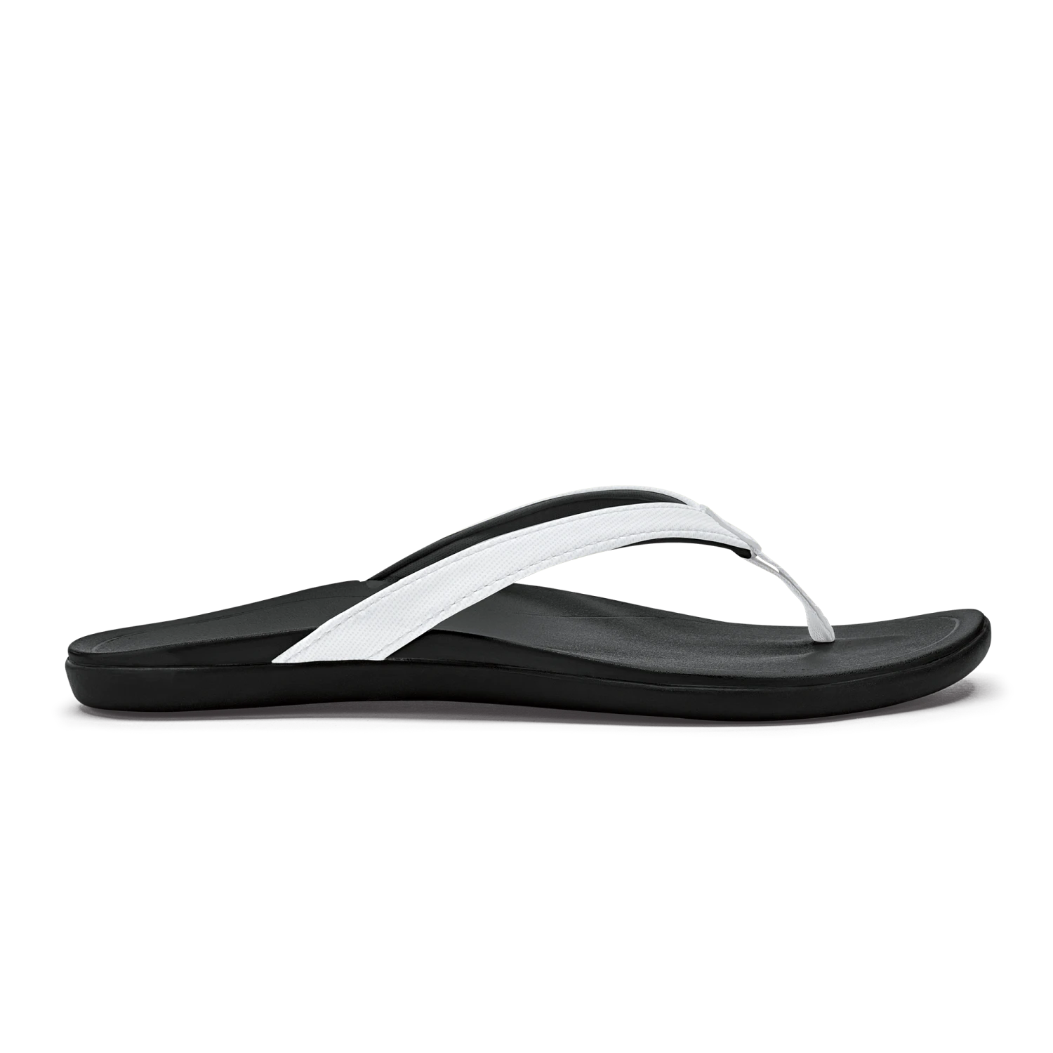 OluKai Ho'ōpio – White / Onyx