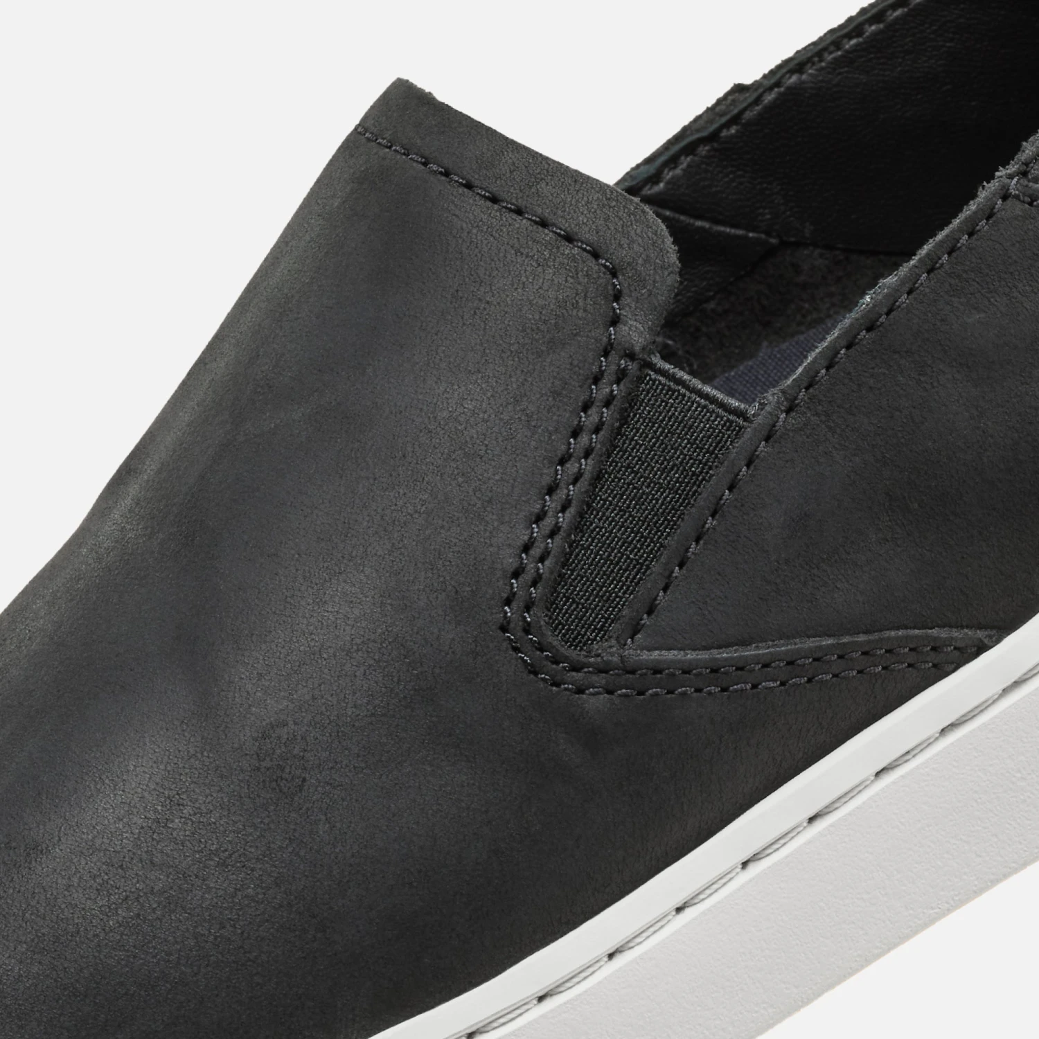 OluKai Pehuea Leather-Onyx / Onyx - Image 3
