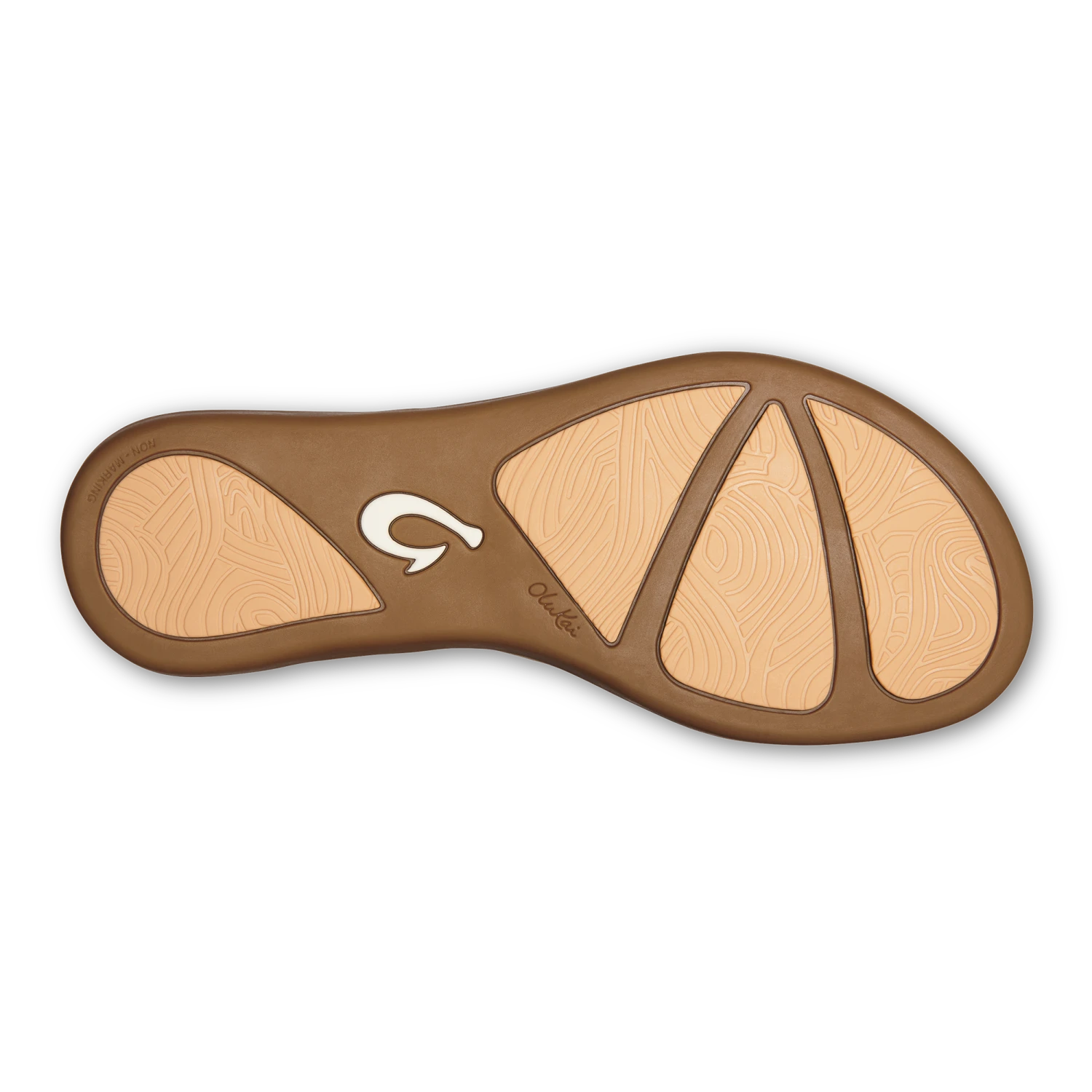 OluKai Honu – Bright White / Golden Sand - Image 8