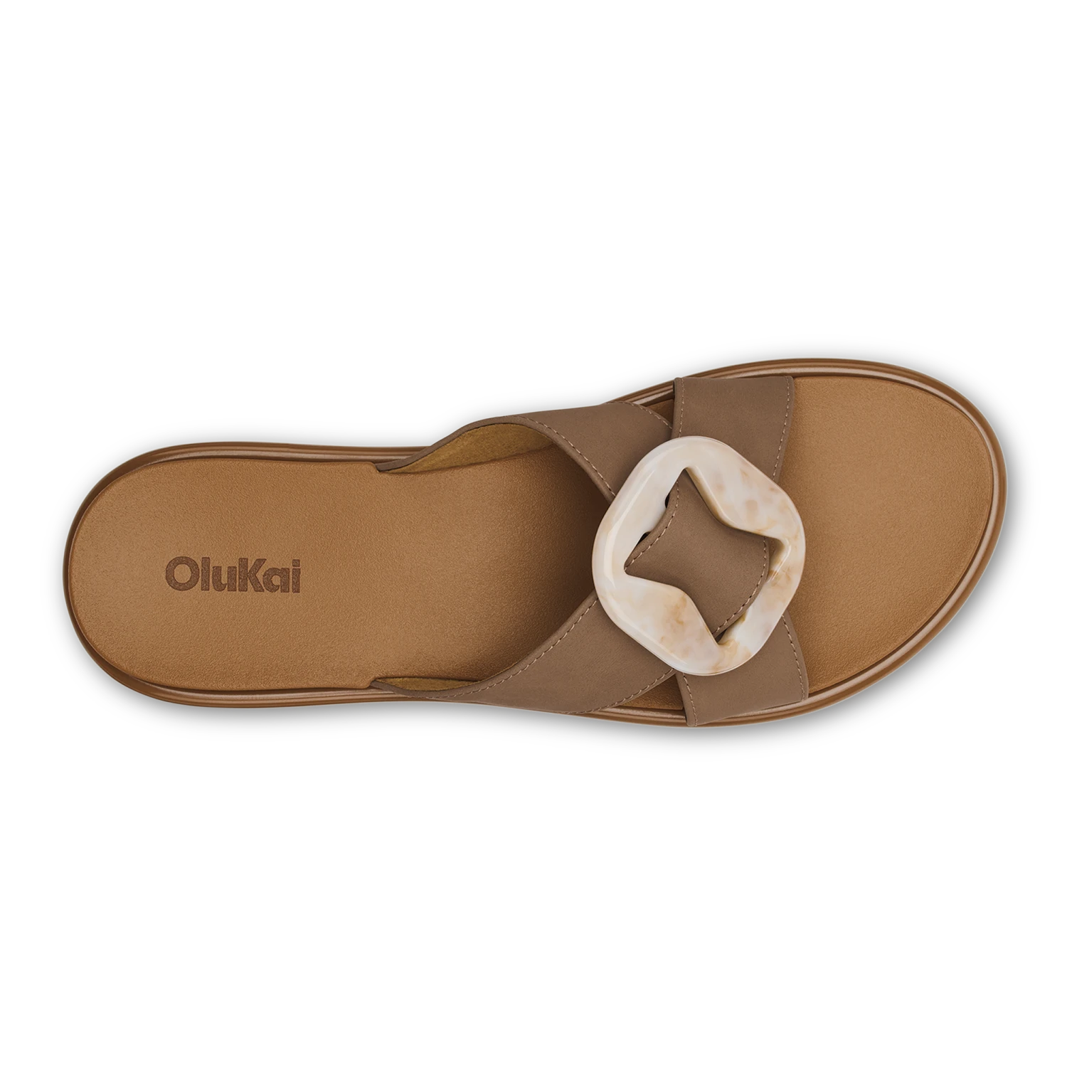 OluKai La'i Slide – Tan - Image 5