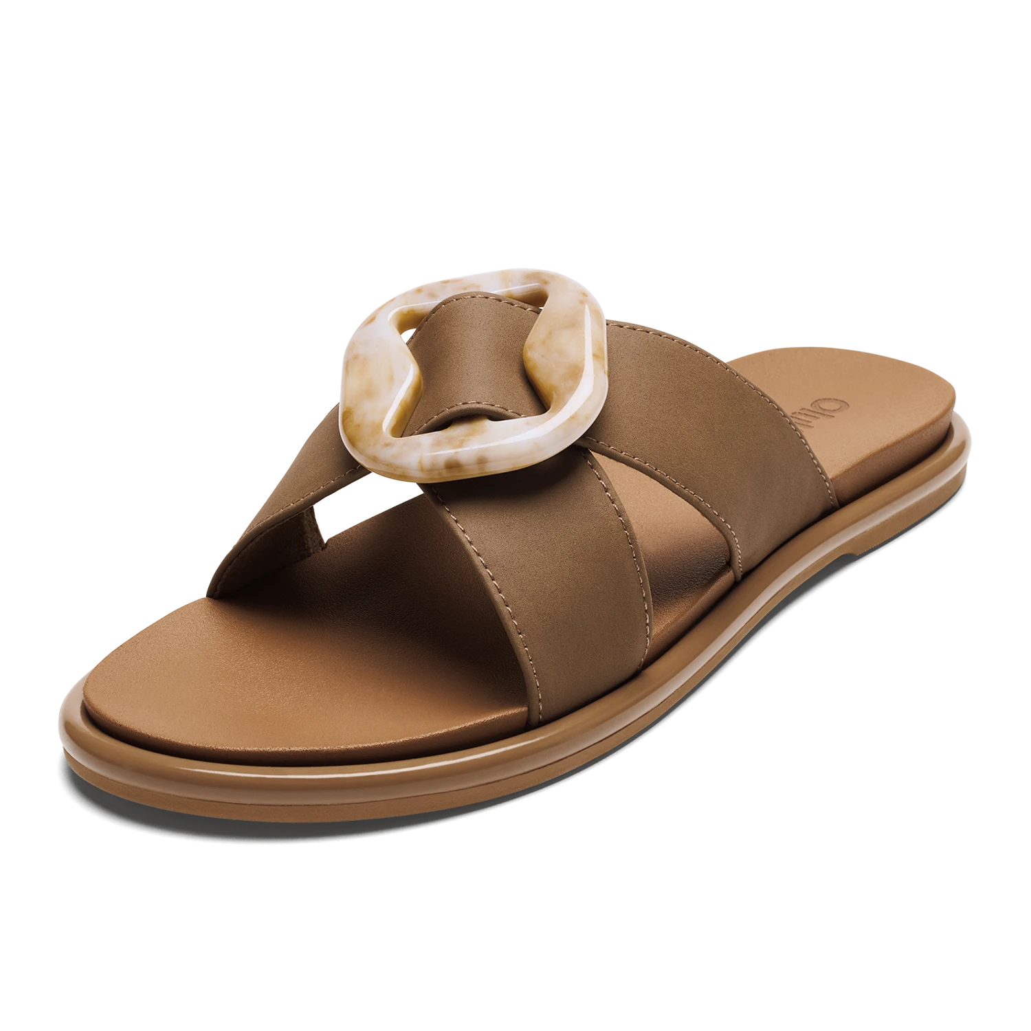 OluKai La'i Slide – Tan - Image 4