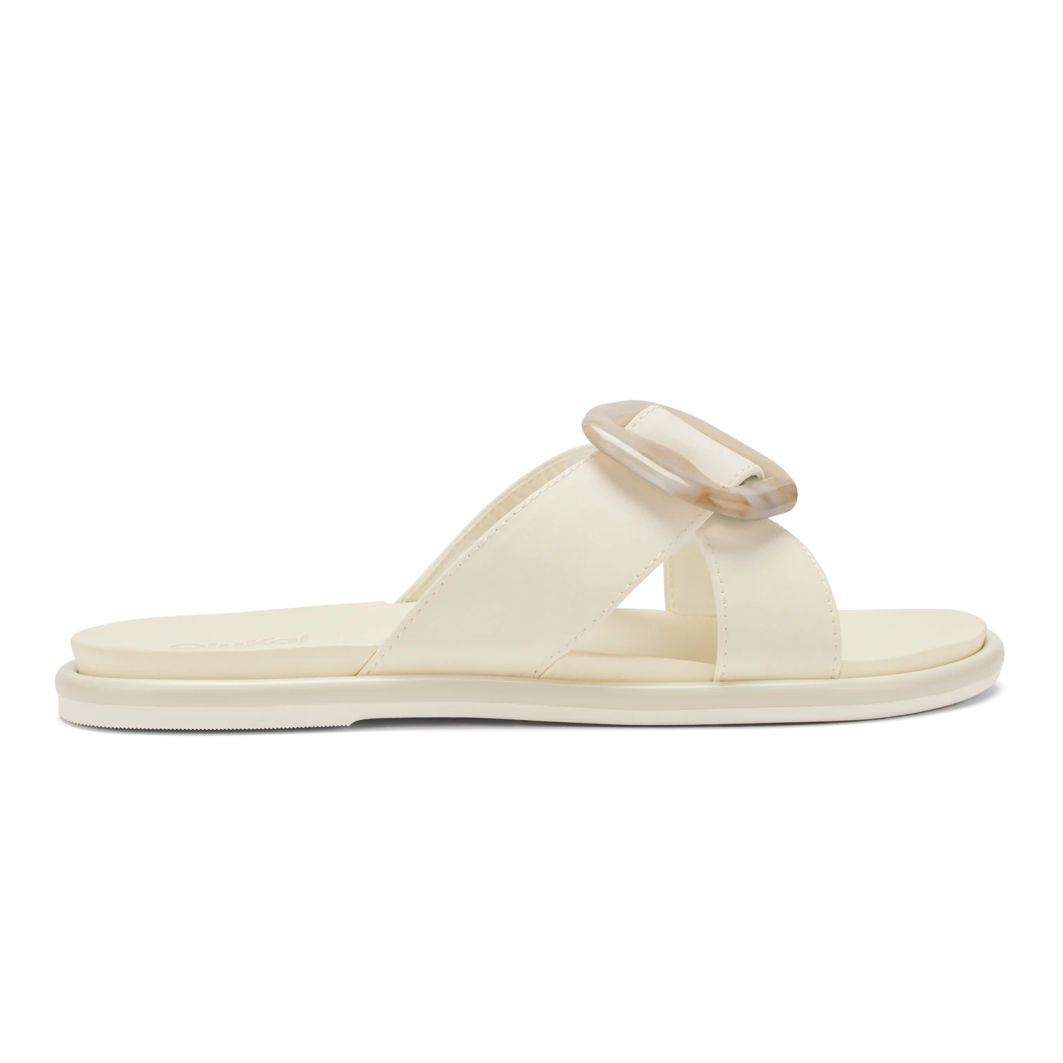 OluKai La'i Slide – White Sand