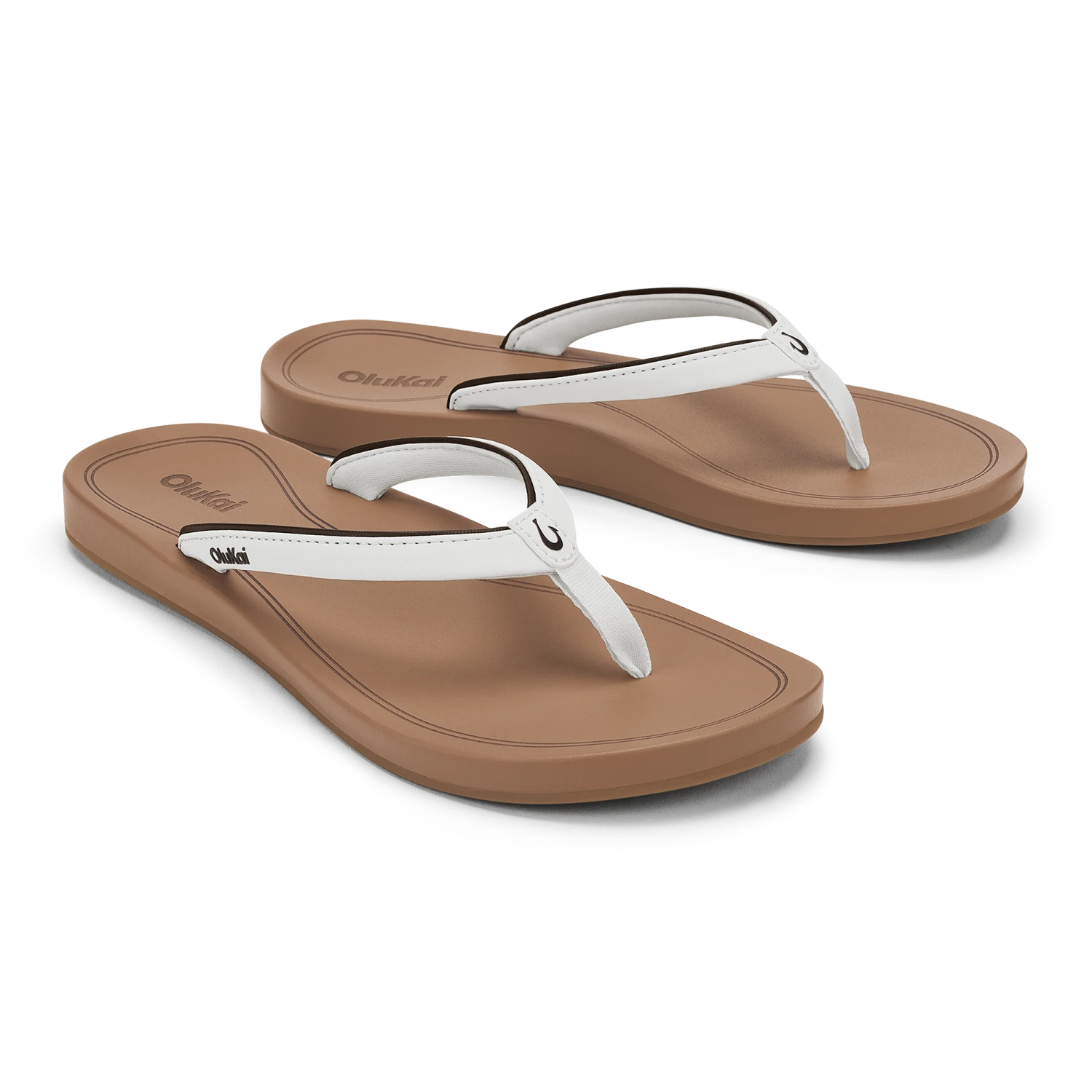 OluKai 'Uiki – White Sand / Almond - Image 2