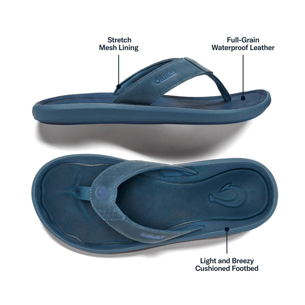 OluKai Pili – Blue Fog / Coastal Blue - Image 4