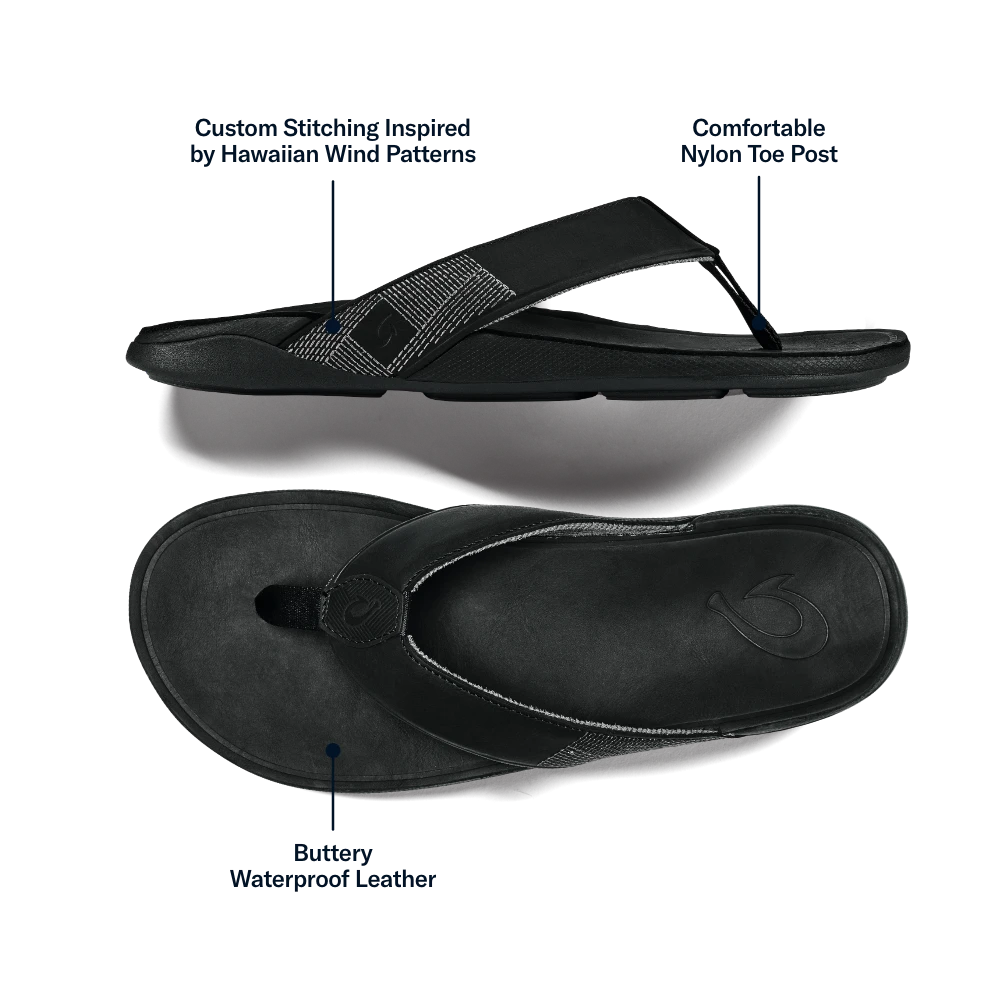 OluKai Tuahine – Black - Image 4